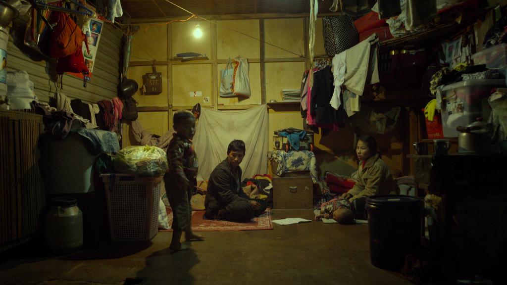 Kachin - Familie im Lager (Copyright: )