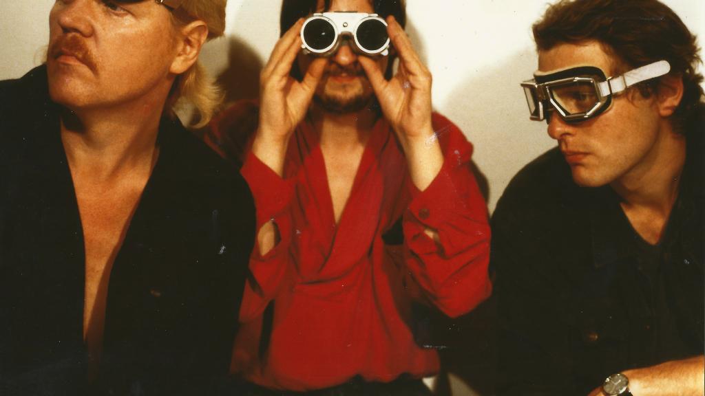 Edgar Froese Christoph Franke Johannes Schmoelling - Berlin 1980 (Copyright: Jerome Froese)