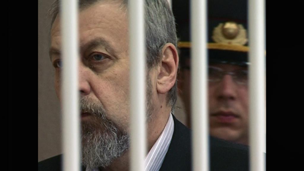 Für seinen friedlichen Protest im Anschluss an seine Präsidentschaftskandidatur 2010 wurde Andrei Sannikov angeklagt und verurteilt. Hier vor Gericht. (Copyright: A FILM COMPANY und DEPARTURES FILM)